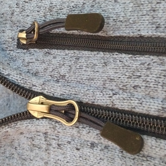 Like New Club Room Blue Colorblock Fleece Vest (Medium) - Picture 7 of 12